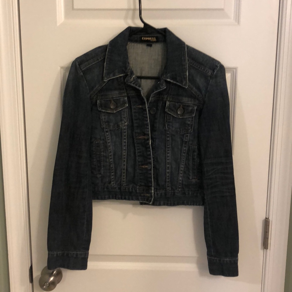 Express women’s denim jacket